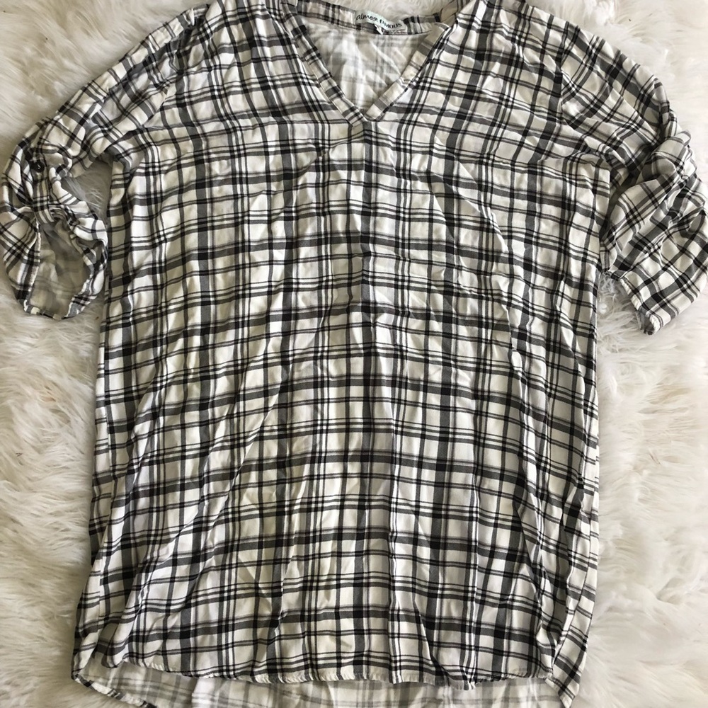 Almost Famous plaid shirt